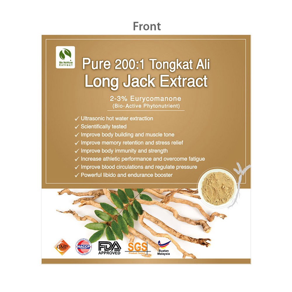 Pure Tongkat Ali Powder Longjack Standardized Extract 23