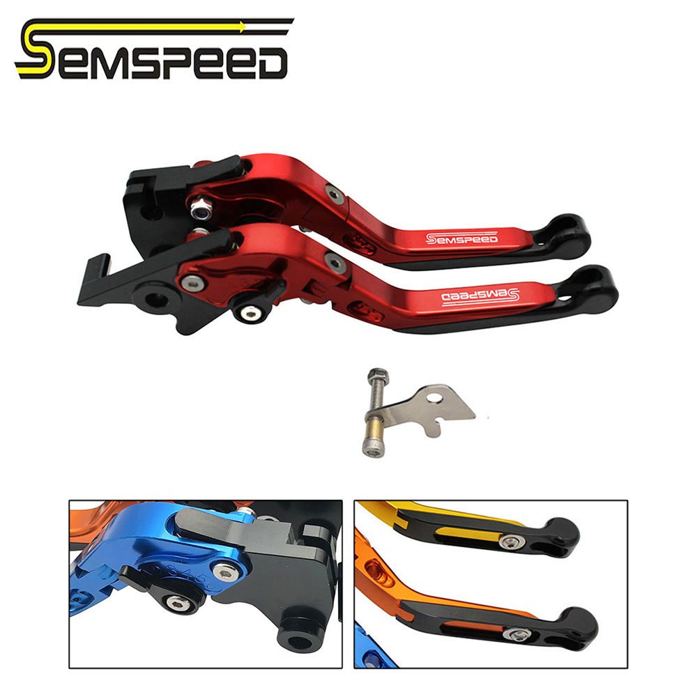 Semspeed Cnc Xmax Motorcycle Foldable Extendable Brake Clutch Parking Levers Handles For