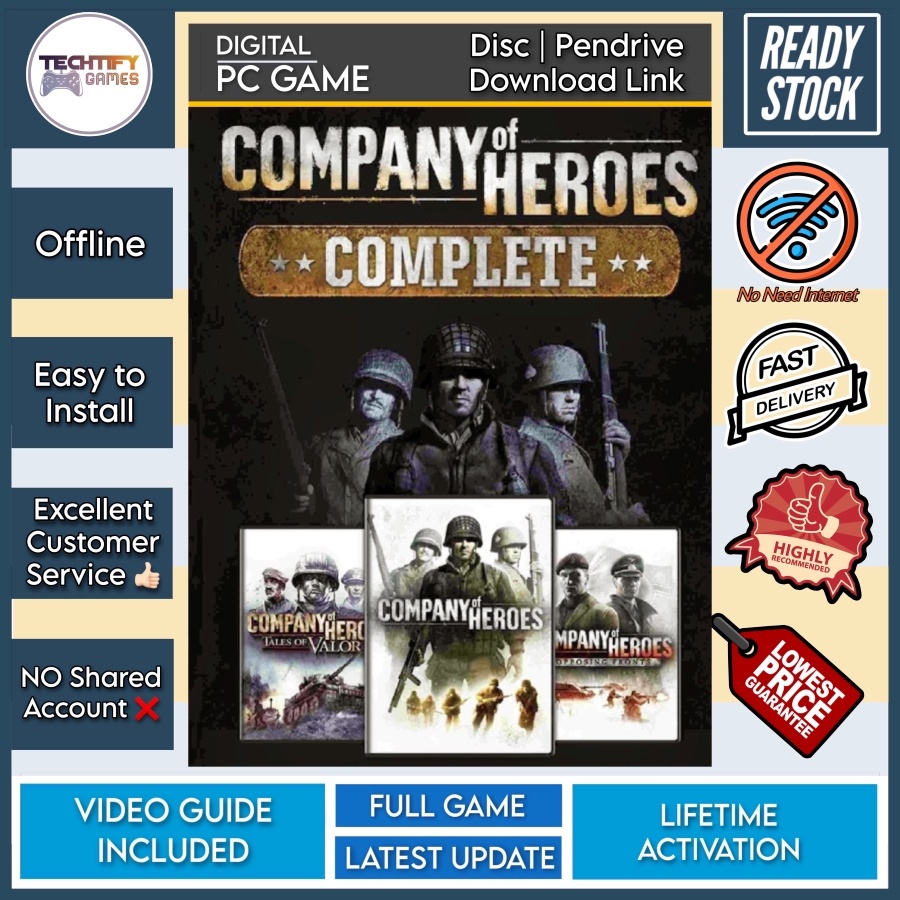 [PC Game] Company Of Heroes Complete Edition (v2.700.2.42 + All DLCs ...