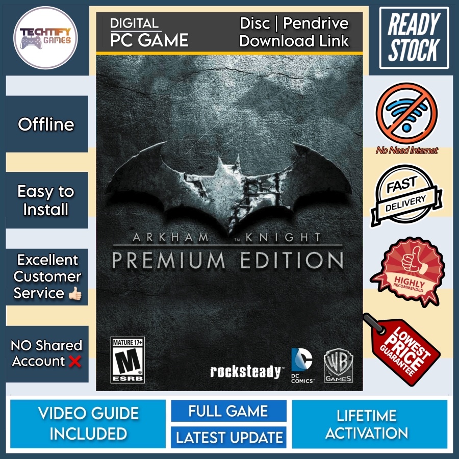 [PC Game] Batman Arkham Knight Premium Edition (v1.6.2.0 + All DLCs ...