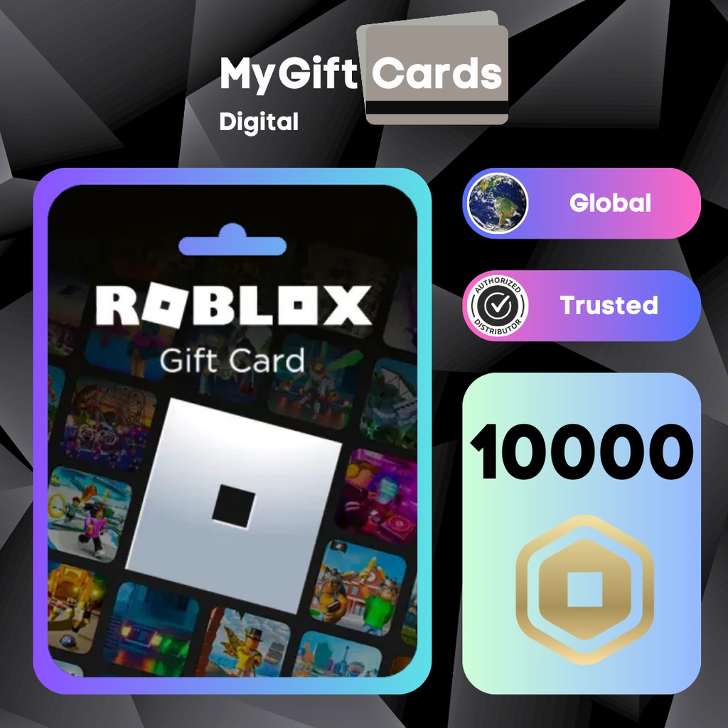 10000 ROBUX GIFT CARD (GLOBAL) Shopee Malaysia