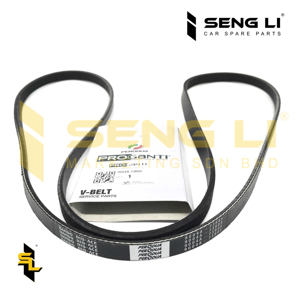 PERODUA MYVI 1.3CCGENUINE/ORIGINAL 4PK1705 POWER STEERING FAN BELT