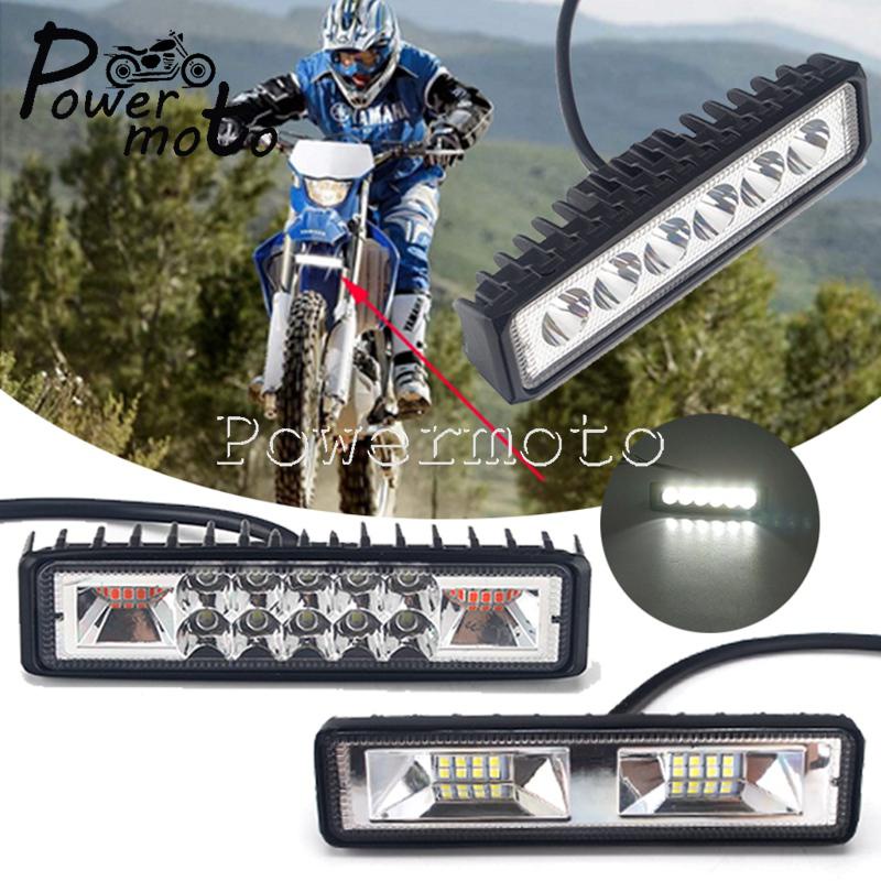 Motorcycle 12V24V LED Work Light Bars For Motorbike Motorcross Off
