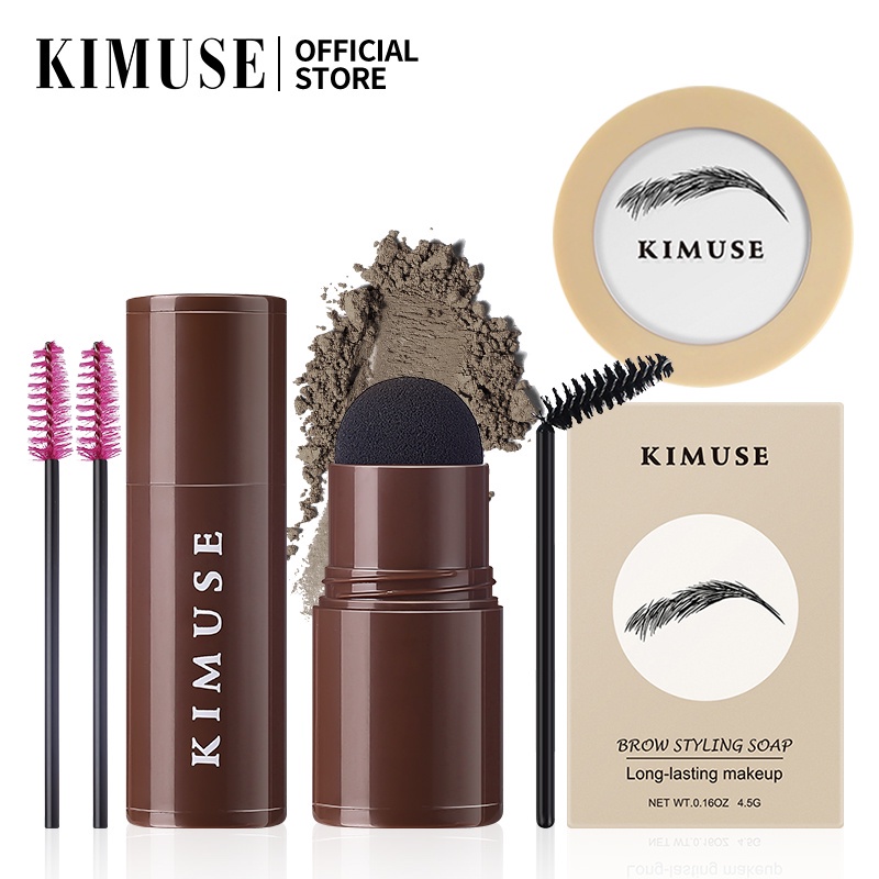 KIMUSE Eyebrow Soap Sculpt Lift Eyebrow Gel Pomade + One Step Eyebrow ...