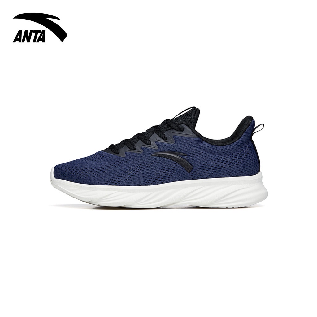 ANTA Men Running Shoes - Blue Ink/Black (Kasut Larian) | Shopee Malaysia