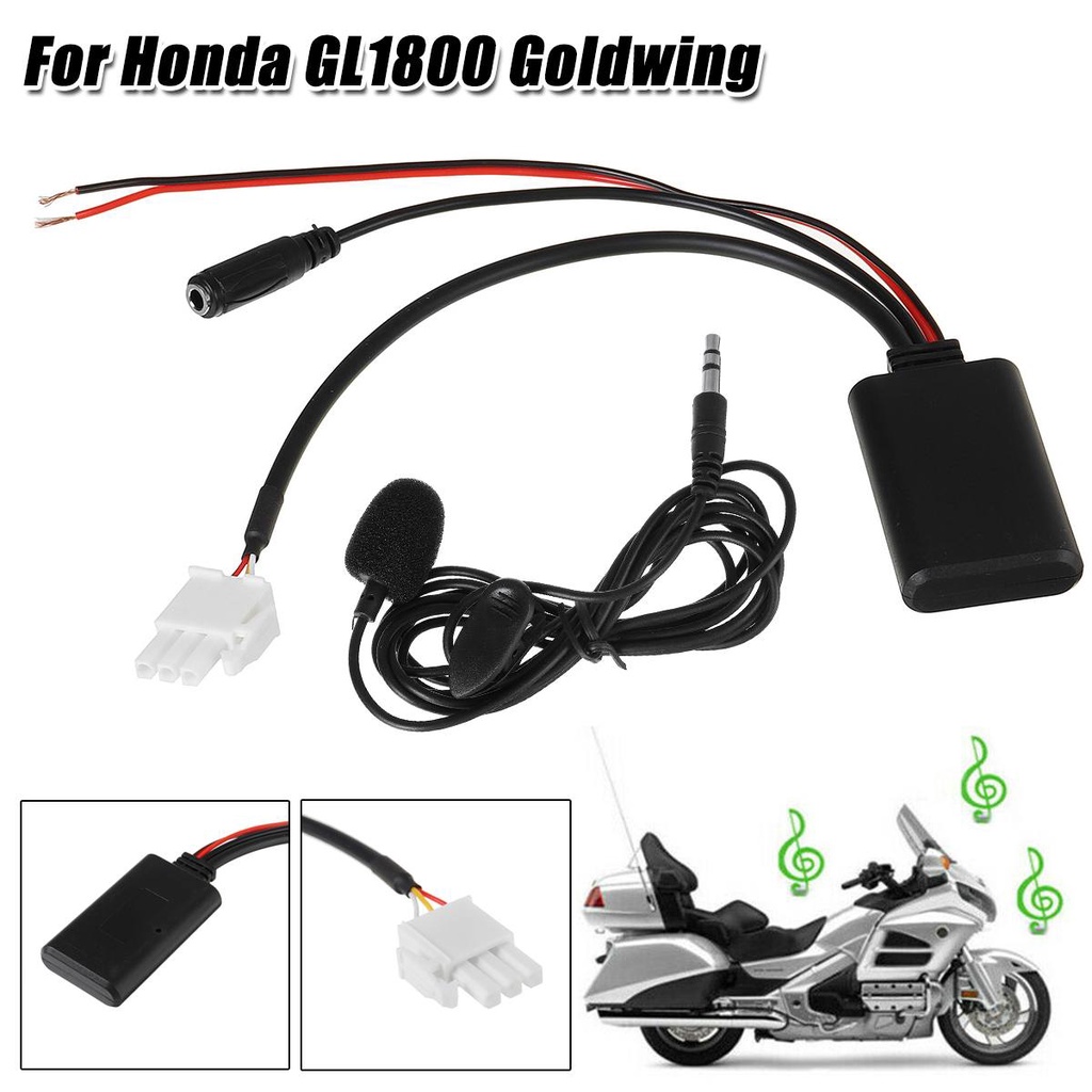 3Pin AUX Audio Cable Adapter Car Bluetooth Master Chip For Honda