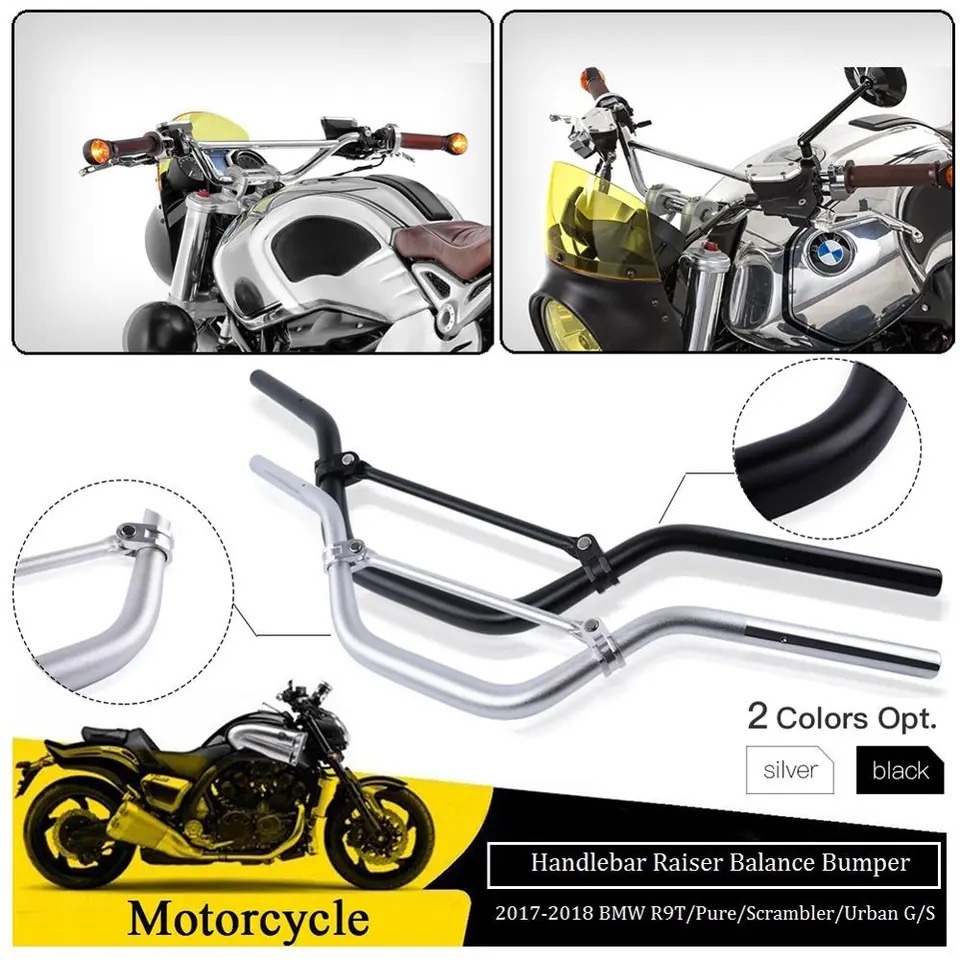 Moto HandleBar Handle Bar Refit Balance Bar Raiser 40mm Riser for BMW R ...