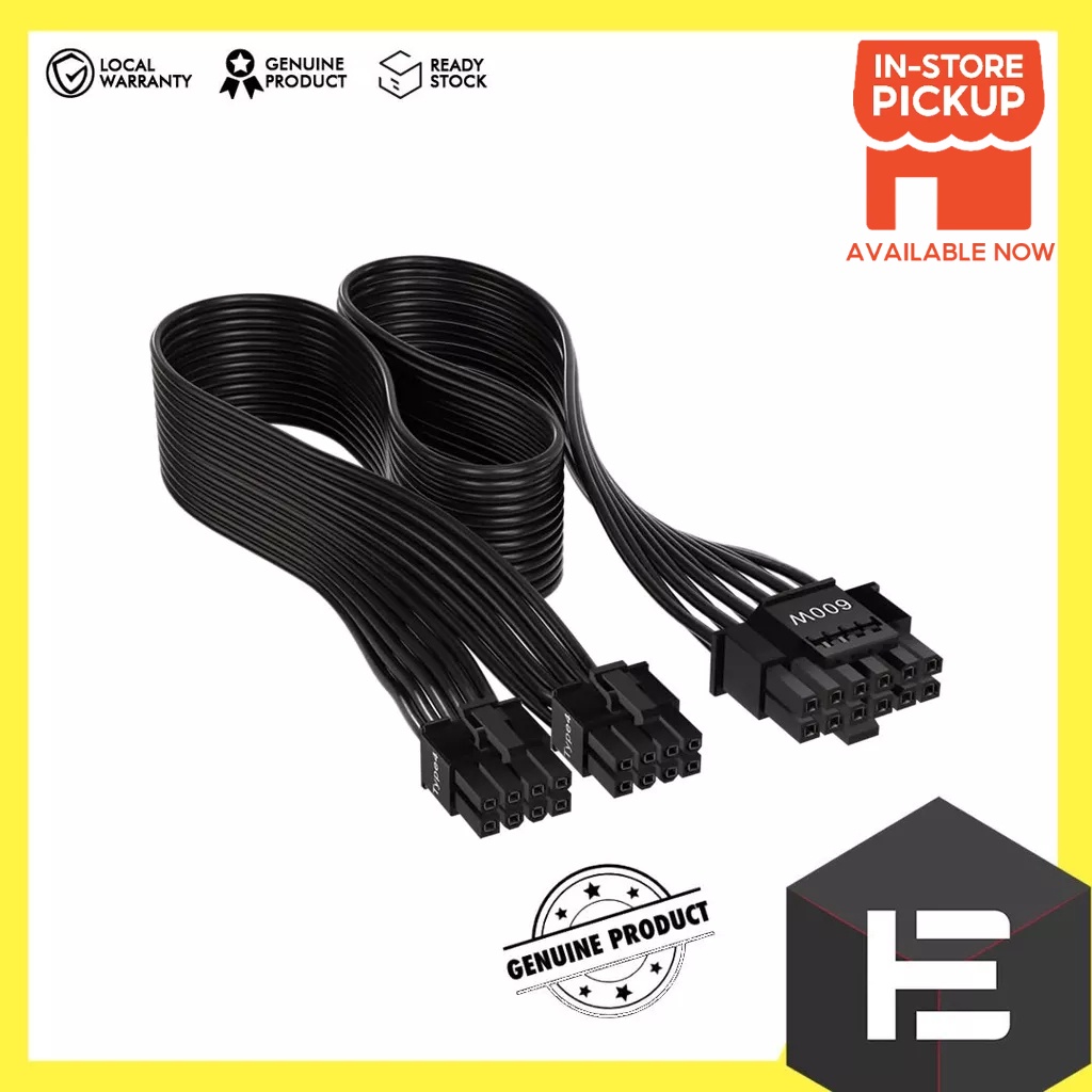 CORSAIR 600W PCIE 5.0 12VHPWR Type-4 Psu Power Cable ( CP-8920284 ...