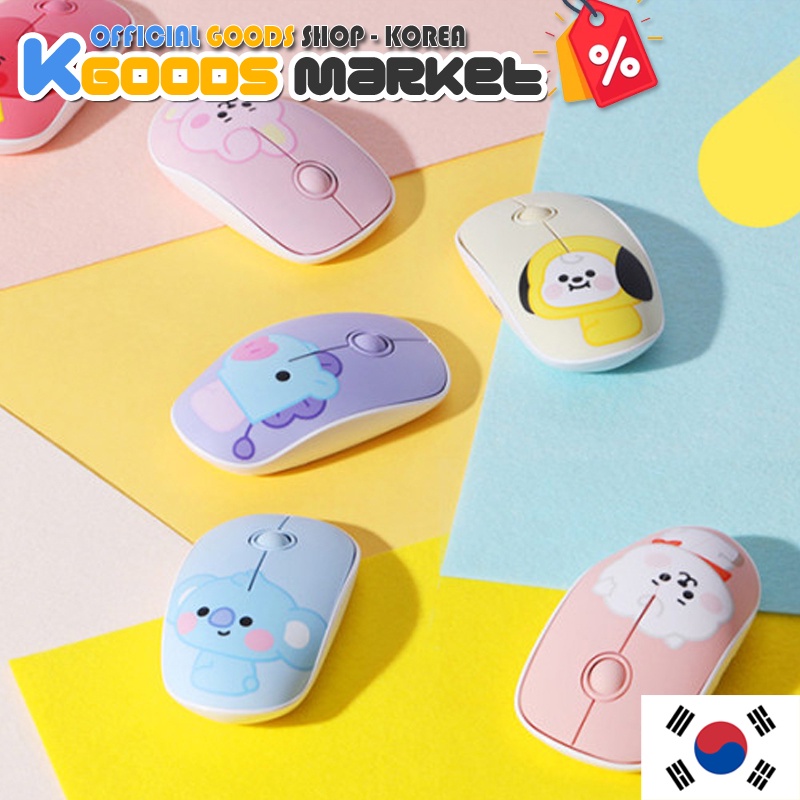 BT21 Baby Wireless Silent Mouse Official Goods Shopee Malaysia