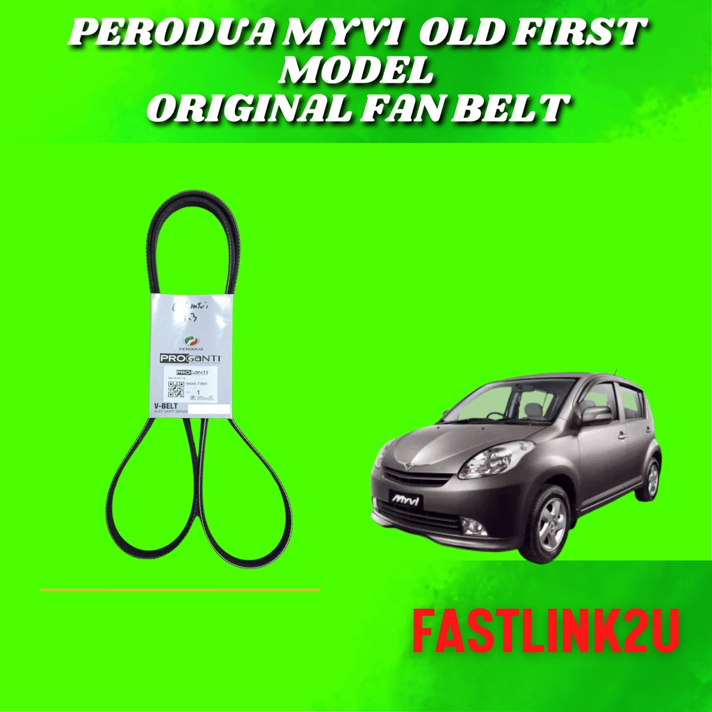 Fastlink Perodua Myvi Old First Model 1.3 D73A Original Fan Belt