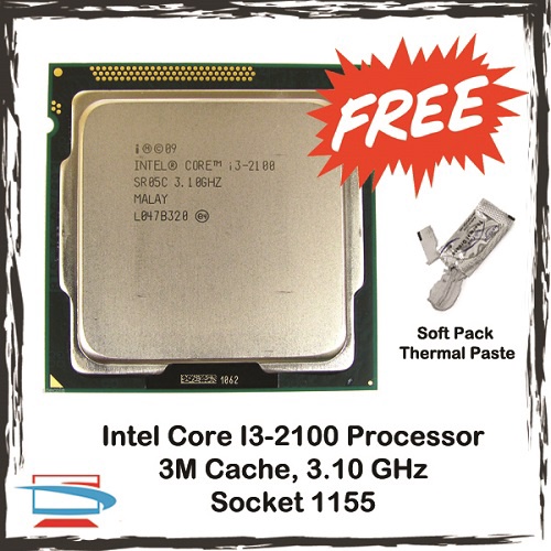 Intel Core I3-2100 3M / 3.10 GHz / I3 2100 Socket 1155 Processor CPU ...