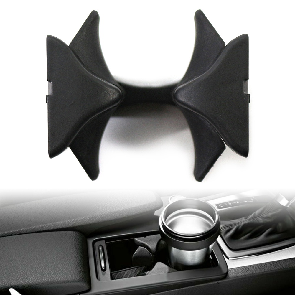Ysislybin Auto Car Vehicle Cup Holder ABS Material, For Mercedes C-Class W205, E-Class W213, GLC Class W253, V-Class W447