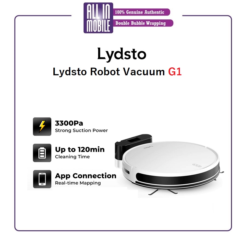 Lydsto Mi Robot Vacuum Mop G1 (3300Pa Suction Power Durable Up To 120