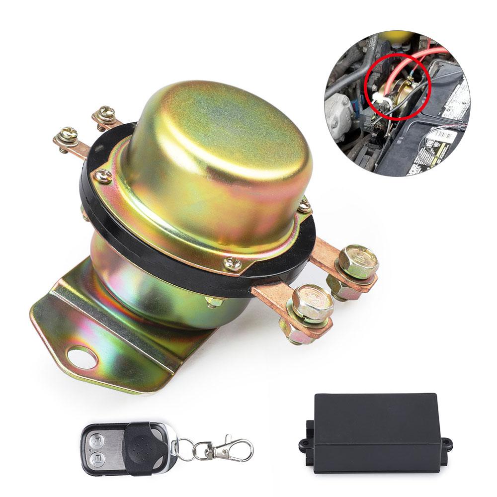 12v Cut Off Switch Power Disconnect Vehicle Wireless Remote Control Car Battery