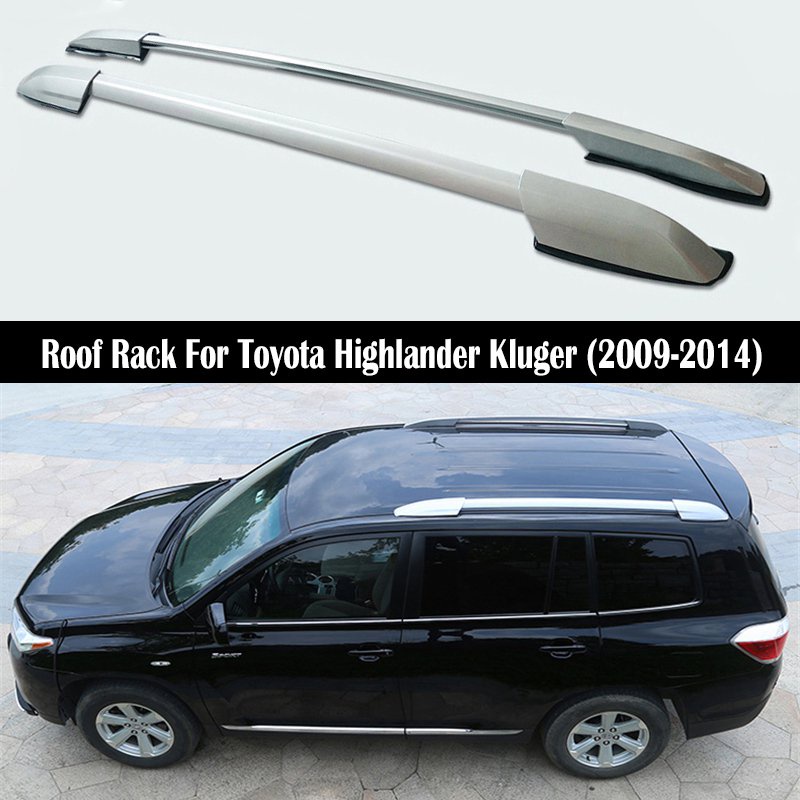 OEM style Roof Rack For Toyota Highlander Kluger 20092014 Rails Bar