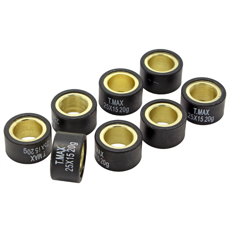 25*15mm 20g Motorcycle Scooter Variators Rollers For Yamaha TMAX500