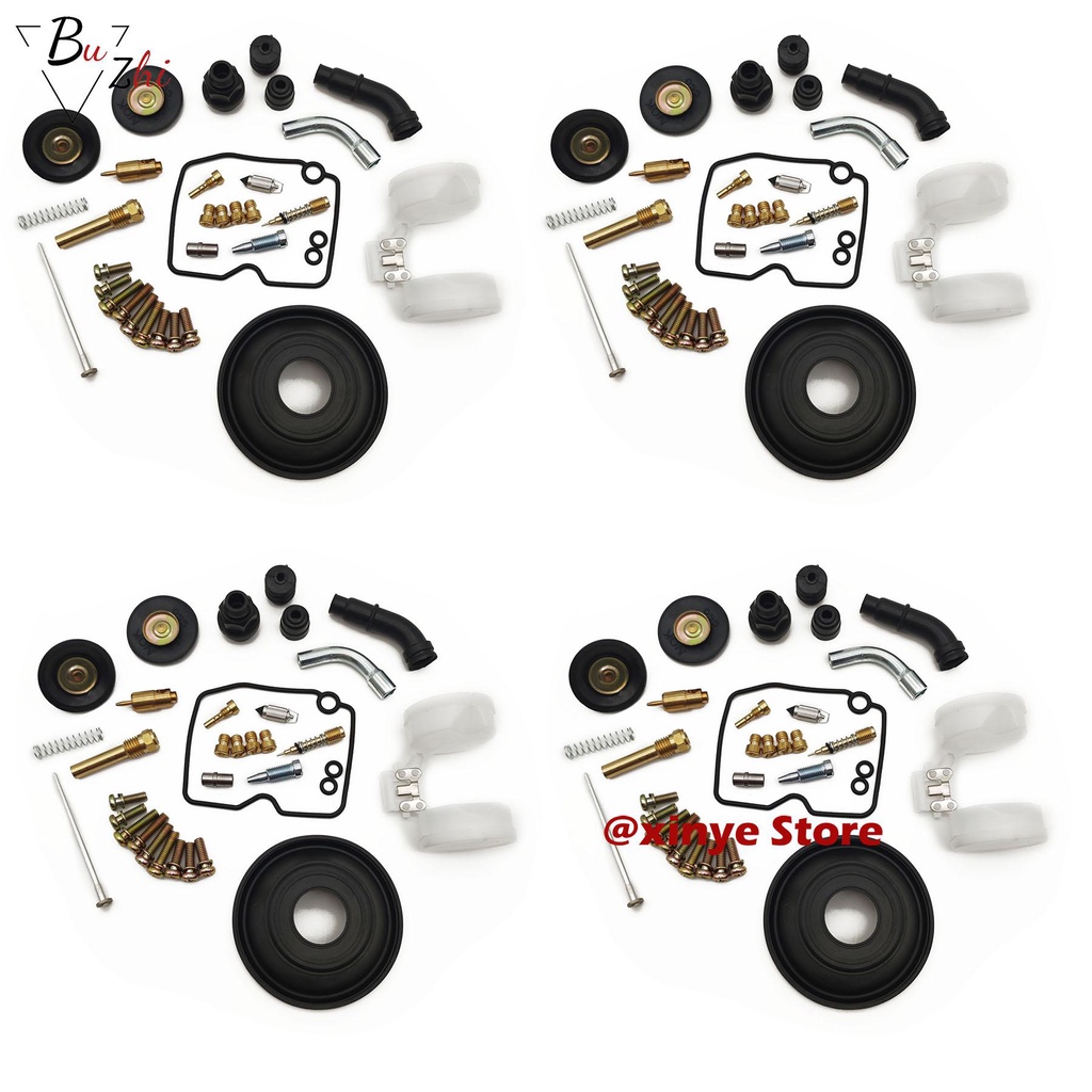 Carburetor Vacuum Valve Diaphragm Kit – Needle, Spring, Seat – Fits Kawasaki Prairie 700, Universal