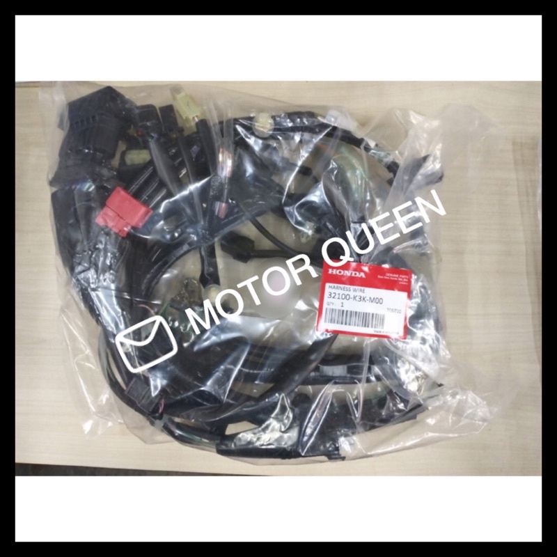 Wiring Honda Rs 150 Rsx 150 Rs150 V1 V2 V3 Rsx Wayar Wire Harness Wiring Set Original 2737