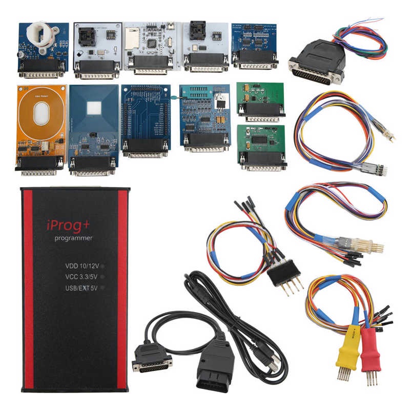 For Iprog Pro V87 ECU Key Programmer Professioanl Car ECU Programming ...