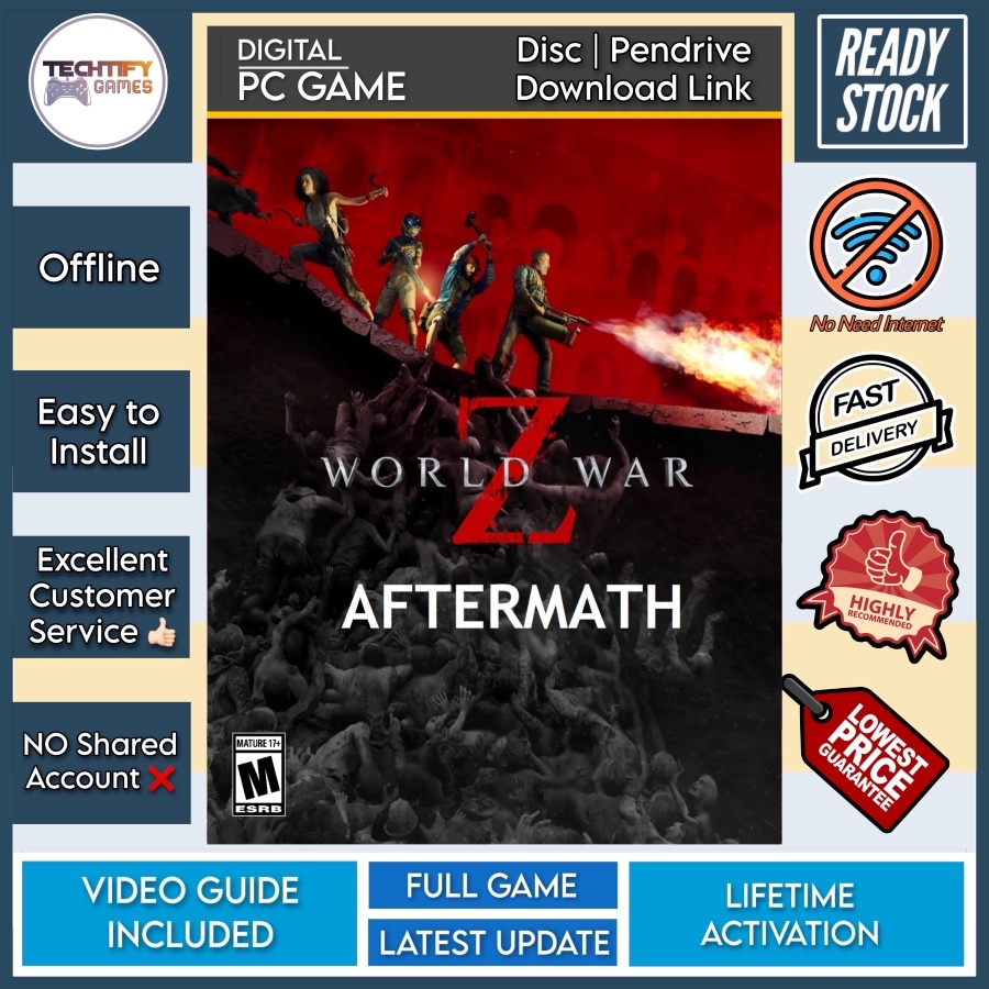 [pc Game] World War Z Aftermath Deluxe Edition Latest Version All Dlcs Offline [disc