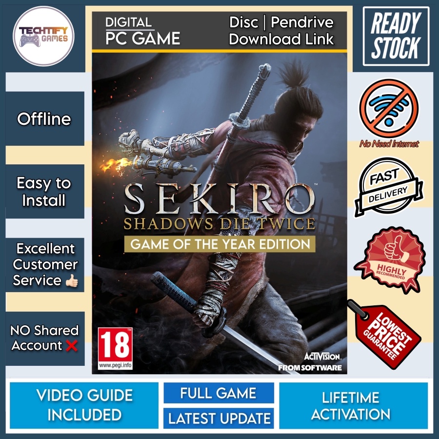 [PC Game] Sekiro Shadows Die Twice GOTY Edition (v1.06 + All DLCs ...