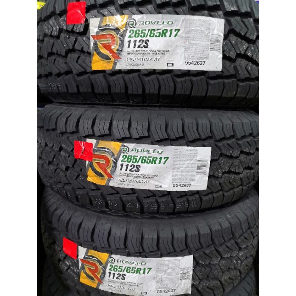 265/65/17 Rovelo Ridgetrak AT Tyre Tayar (ONLY SELL 2PCS OR 4PCS