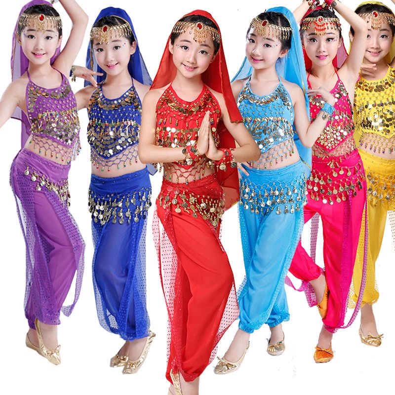 Children S Indian Dance Performance Clothing Belly Xinjiang ...