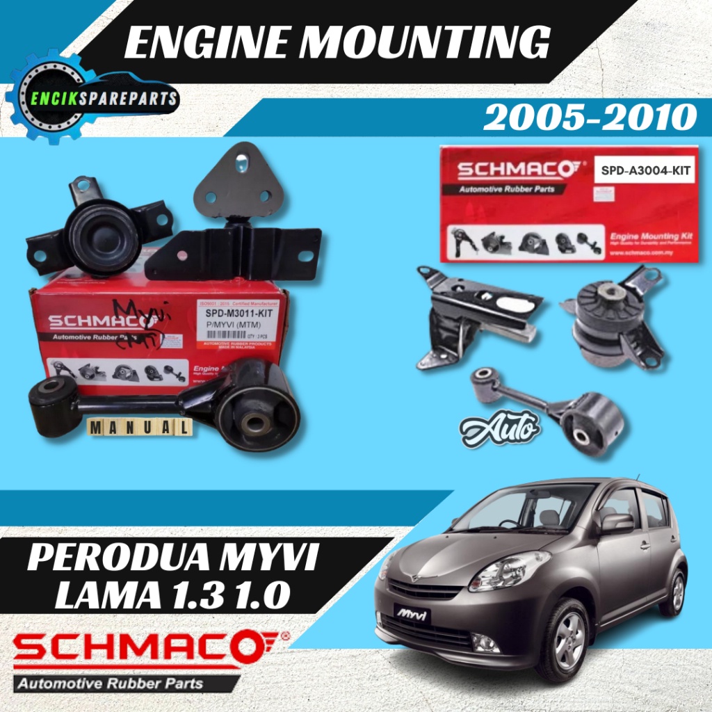 Perodua Myvi Lama Lagi Best Alza 1.3 1.5 Schmaco Engine Mounting Kit ...