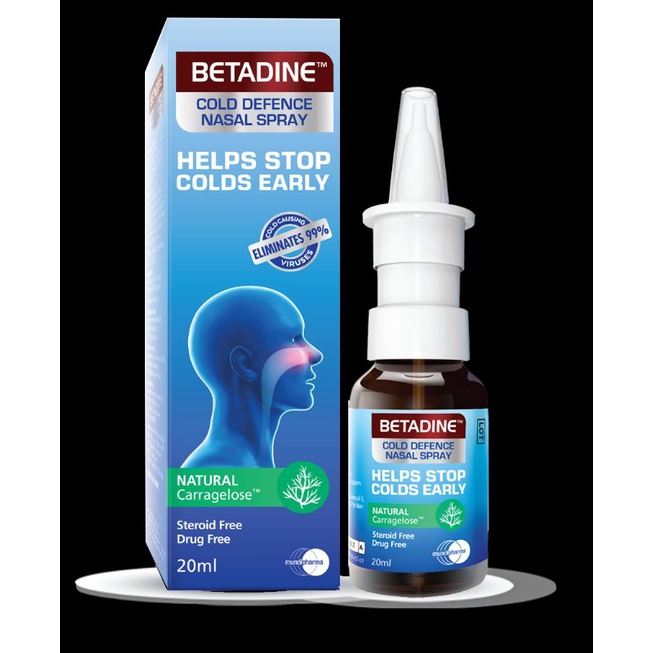 BETADINE Cold Defence Nasal Spray [EXP 12/2024] Shopee Malaysia