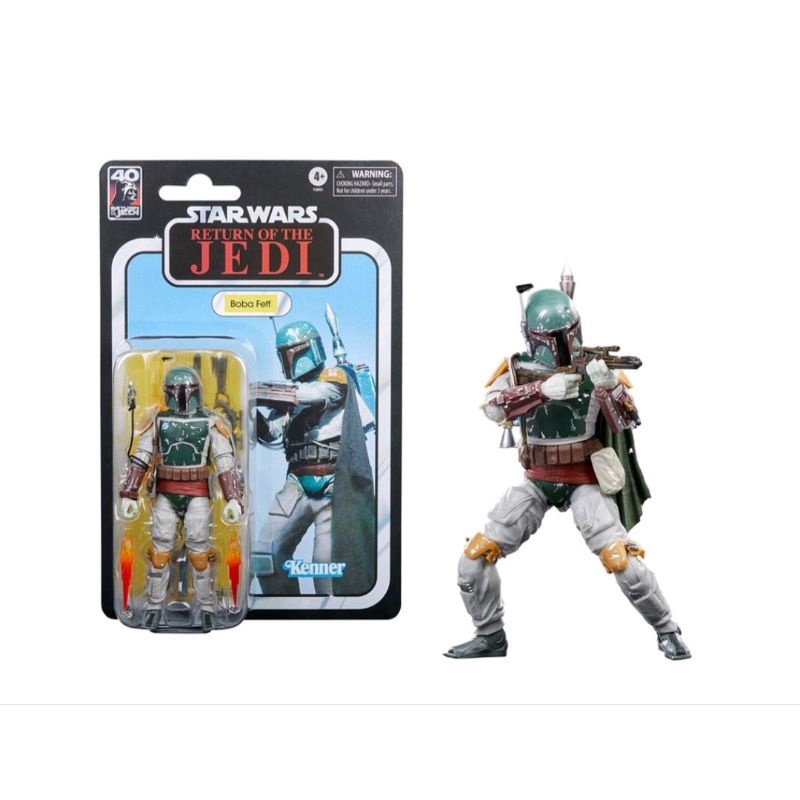 Star Wars Boba Fett Return of The Jedi 40th Anniversary 6inch Action ...