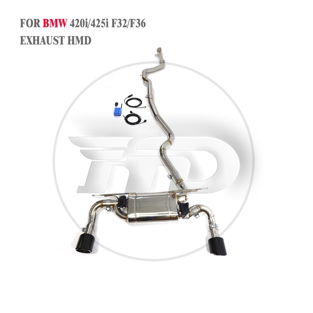 HMD Stainless Steel Exhaust System Performance Catback for BMW 4 Series