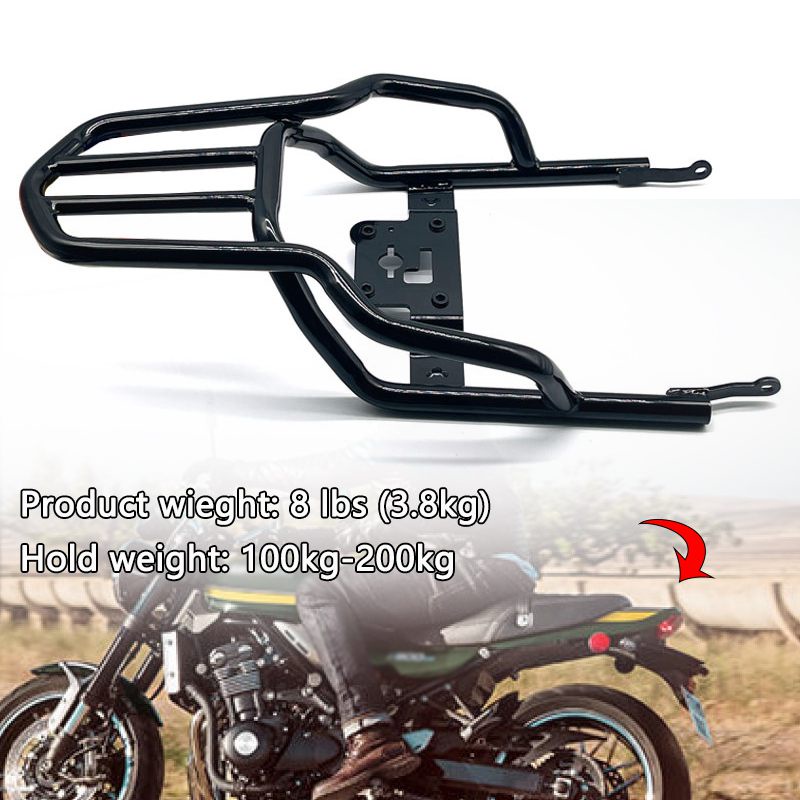 Z900RS Luggage Rack Rear Carrier Top Case Rack Passenger Handles Bar