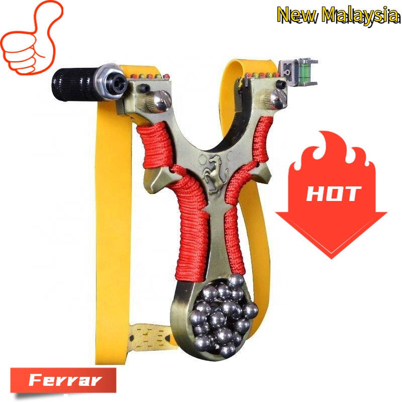 Aloi logam slingshot slingshot set, set katapel yang kuat Shopee Malaysia