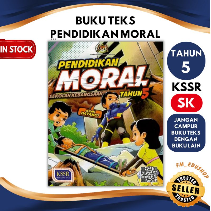 Buku Teks Pendidikan Moral Tahun 5 KSSR Oleh Dewan Bahasa Dan Pustaka ...