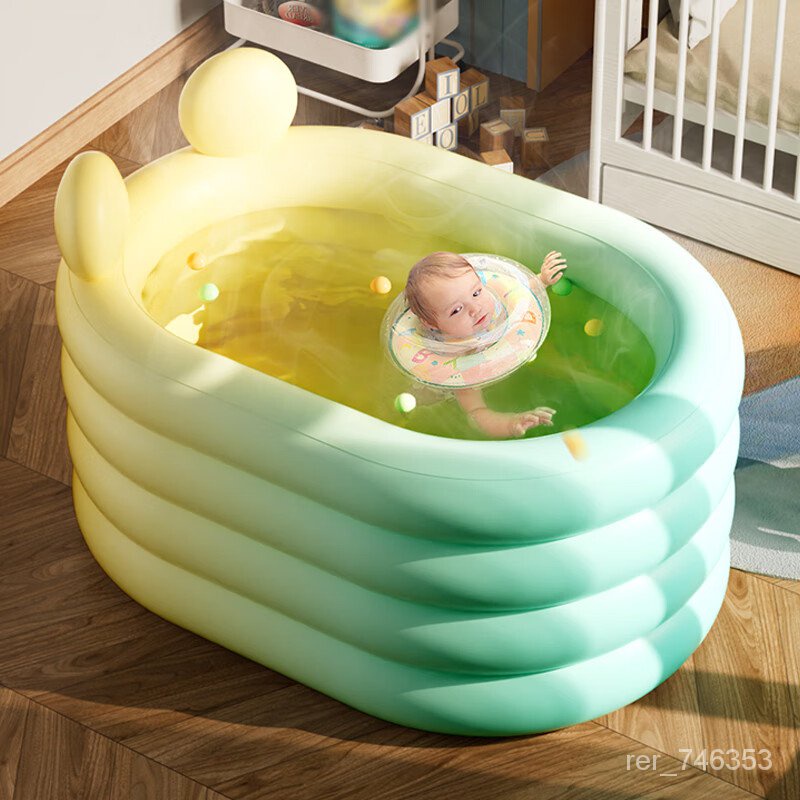 Get 7% coupon+gift】aby Inflatable Swimming Pool Household Baby Child ...