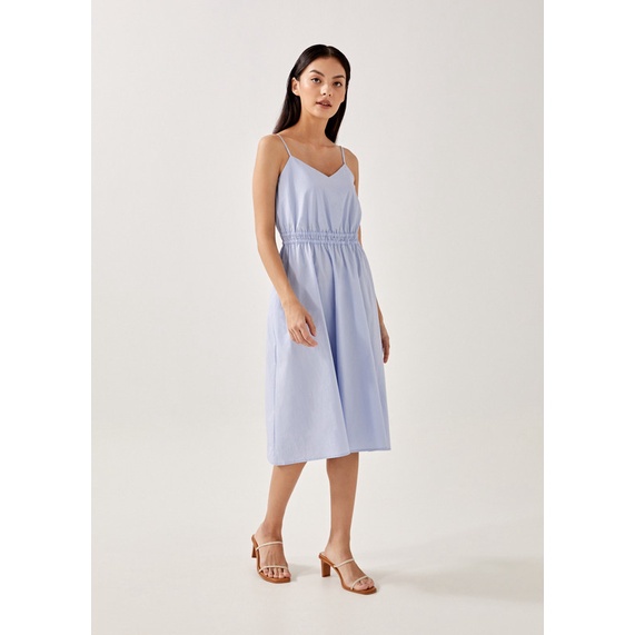 Love Bonito Sonora Drawstring Camisole Midi Dress | Shopee Malaysia