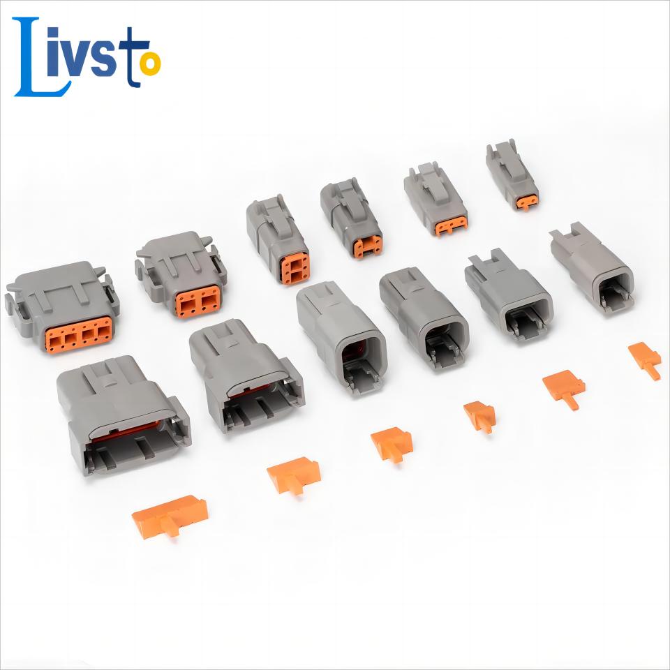 1 sets Deutsch DTM 2-12P DTM06-2/3/4/6/8/12S DTM04-2/3/4/6/8/12P 20 ...