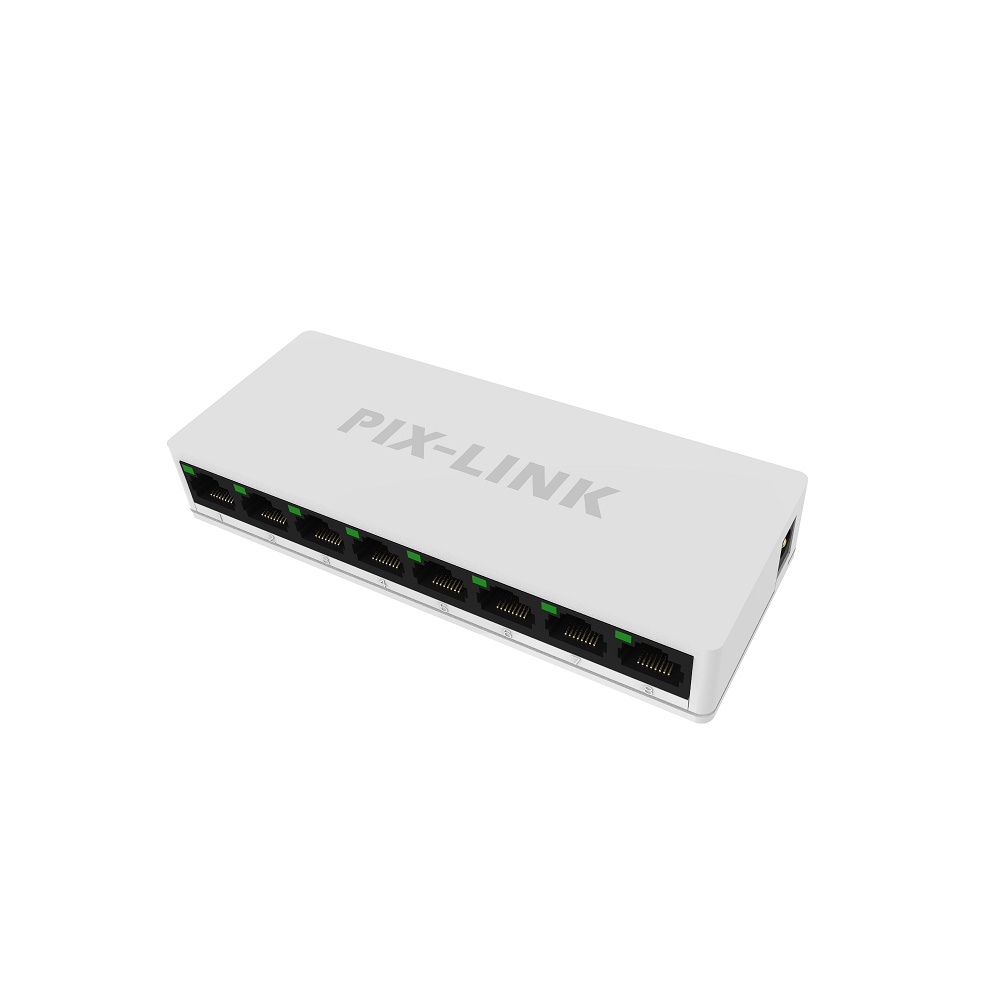 Mini 8 Port 10/100Mbps Fast Network Switch For Home Office Use