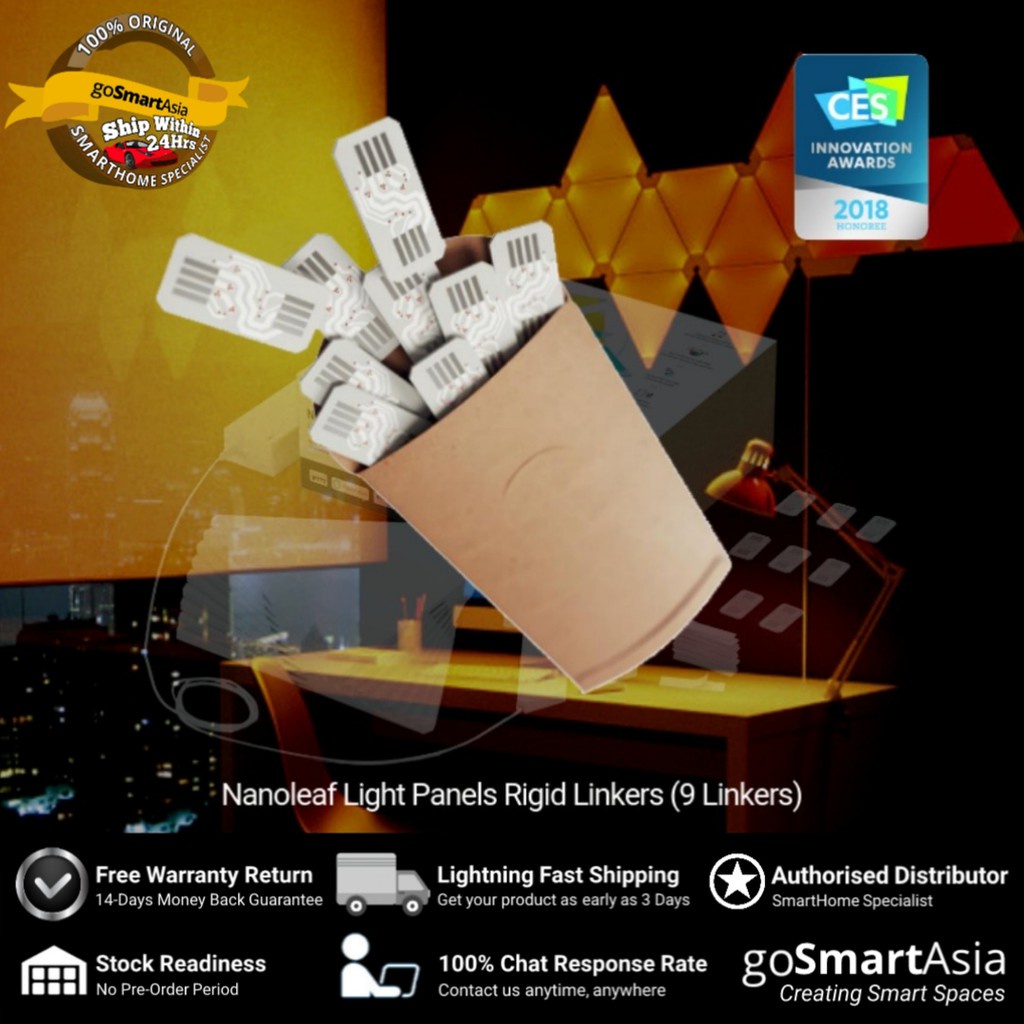 Accessories 1st Gen Nanoleaf light panels PCB Rigid Linkers/Connectors