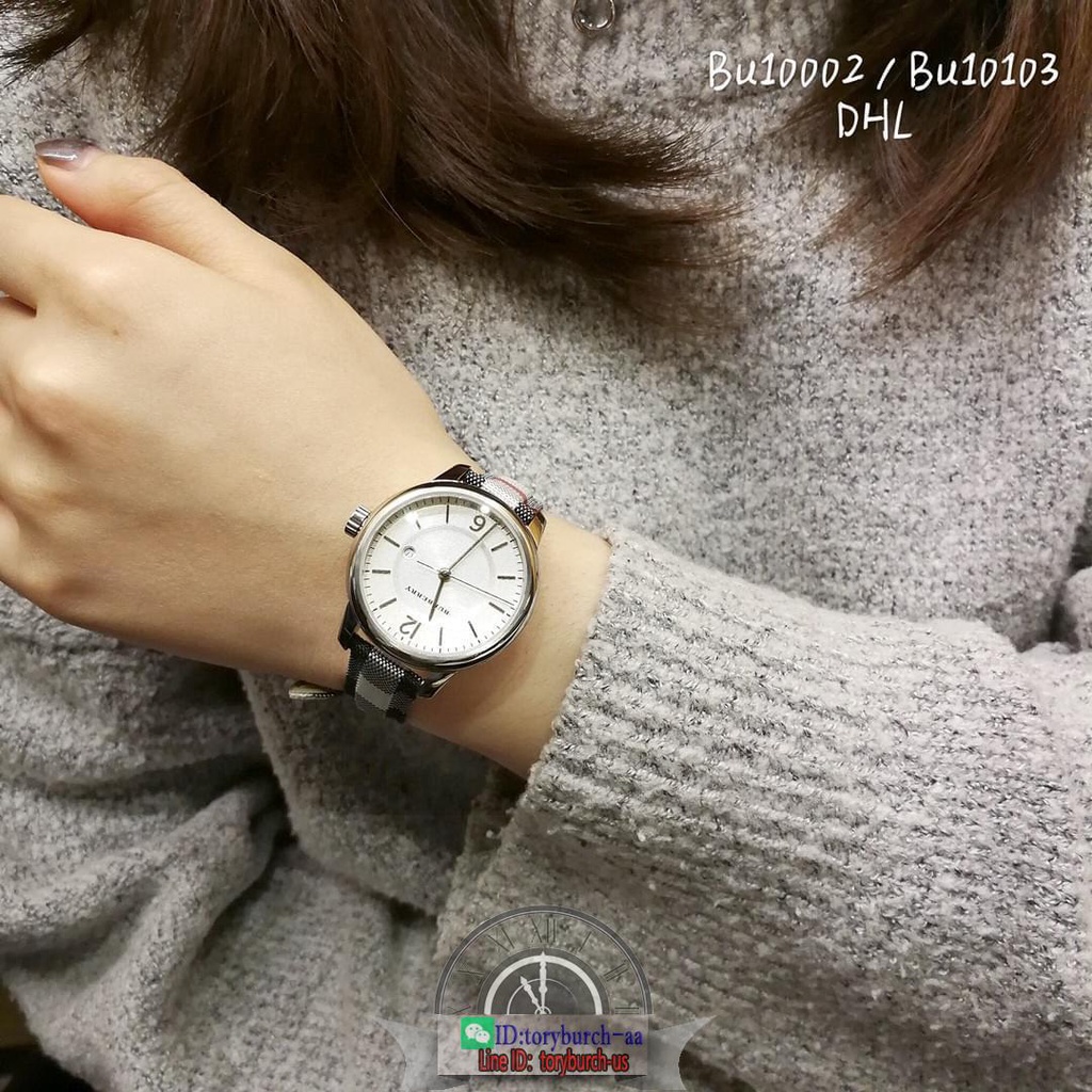 Bur.berry woman s round waterproof quartz watch casual ladies dress watch Bu10001 Shopee Malaysia