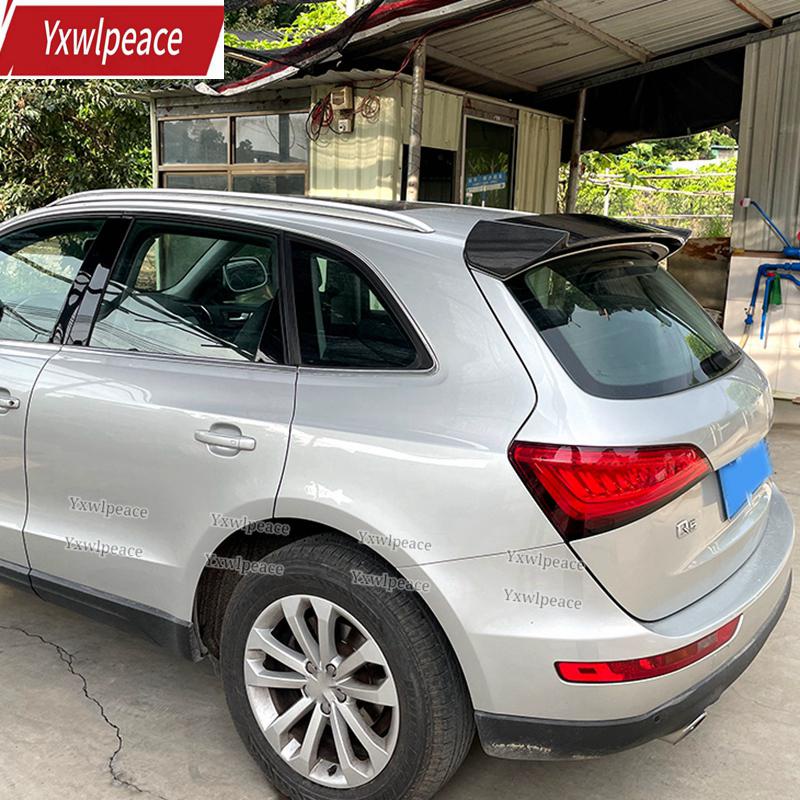 Carbon Fiber Rear Roof Spoiler ABT Style Rear Trunk Spoiler Wing For