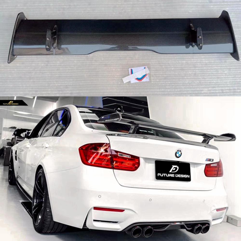 M Performance Style For BMW M1 M3 M4 M5 M6 F10 F30 G30 GT spoiler ...