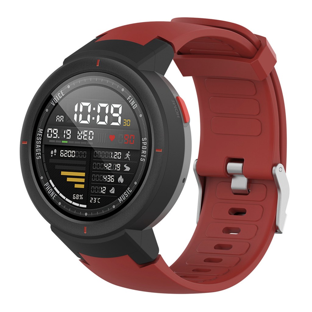 READY STOCK Silicone Huami Amazfit Verge Lite Silicone Soft TPU Sport Strap Watch Band Replacement Wristband Shopee Malaysia