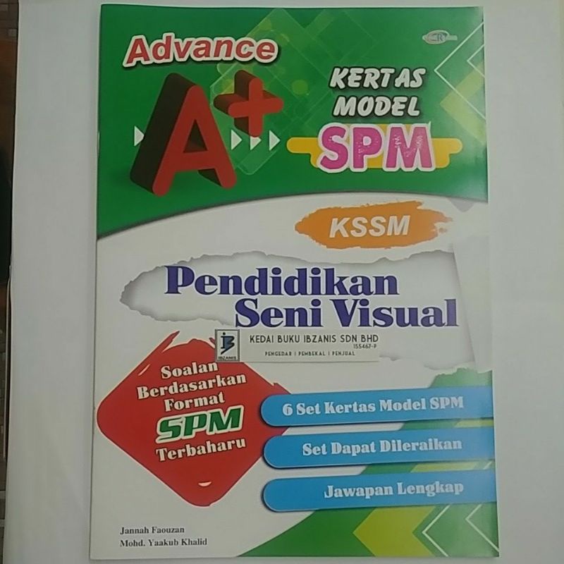 Advance A+ Kertas Model Spm PENDIDIKAN SENI VISUAL Kssm | Shopee Malaysia