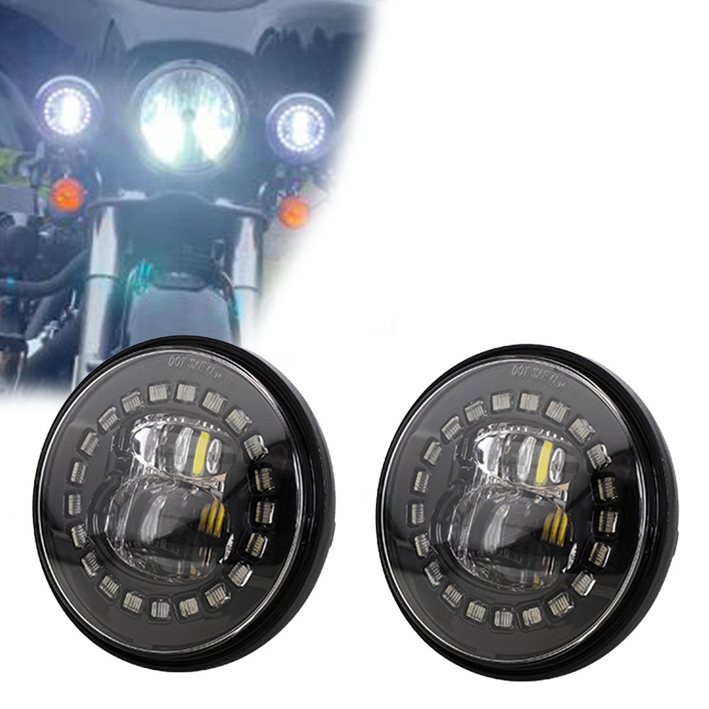 4.5 Inch LED Fog Lights Projector 41/2"; Motorcycle Headlight