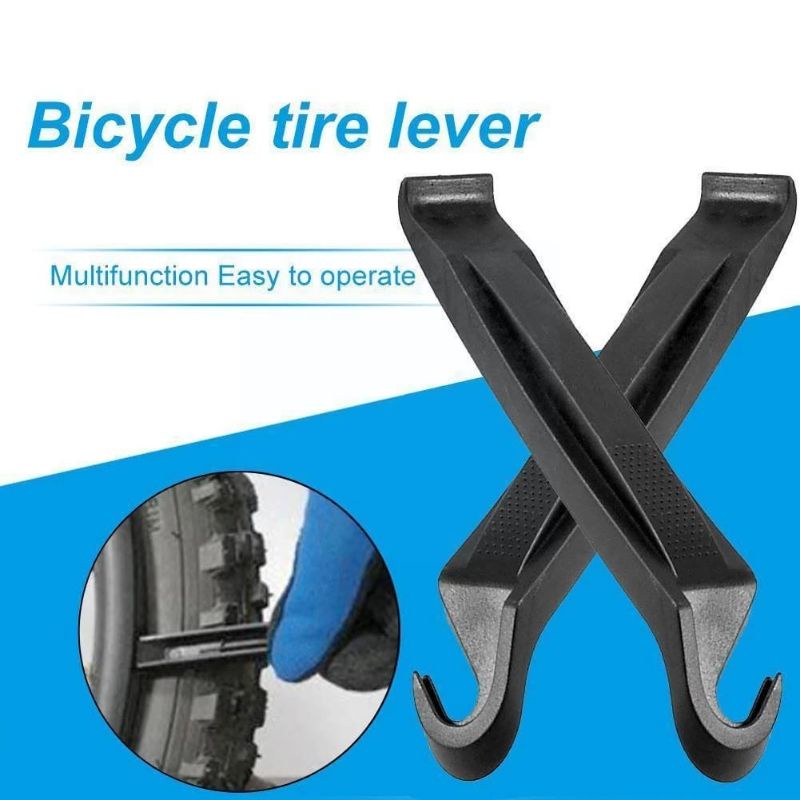 Bike TYRE LEVER BICYCLE BLACK TIRE BAR Pembuka TAYAR MTB BASIKAL Repair