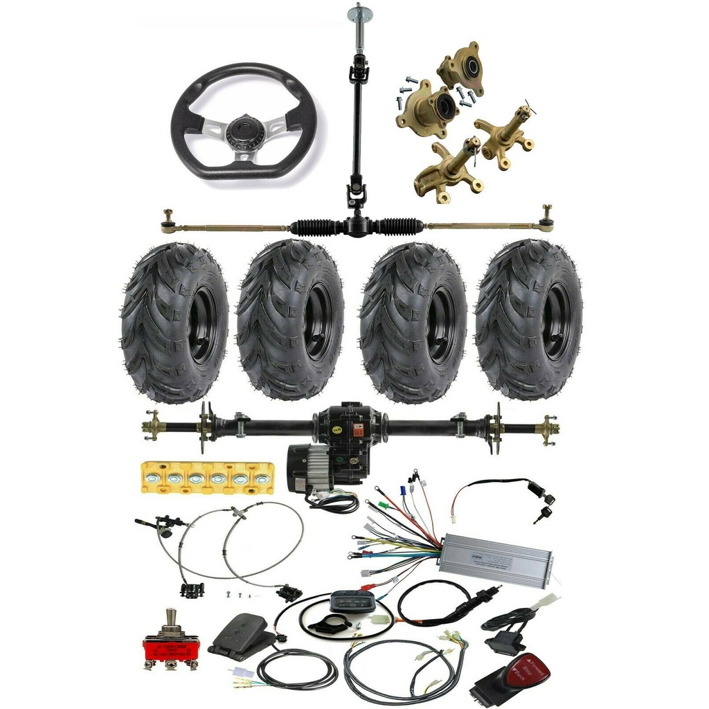 Kits d'arbre d'essieu arrière Go Kart Trike 29
