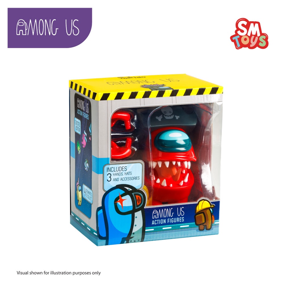 Among us action figure large shopee malaysia