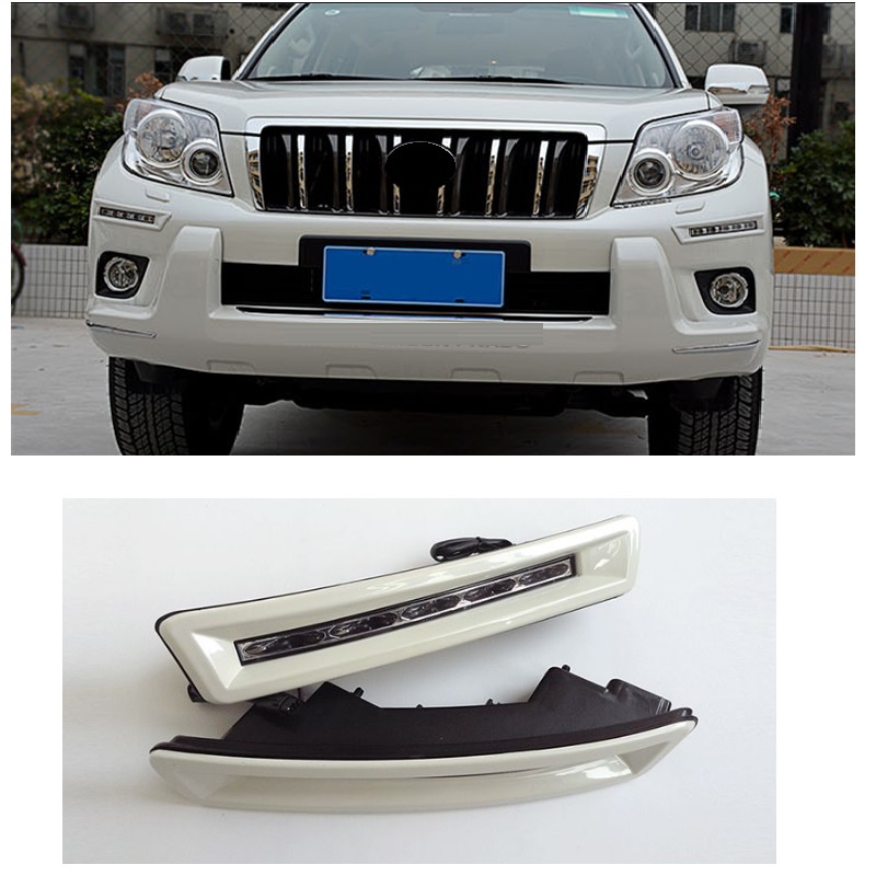 EXTERIOR LED LIGHTS FRONT LED DRL DAY TIME RUNNING LIGHTS LIGHTTING FIT ...