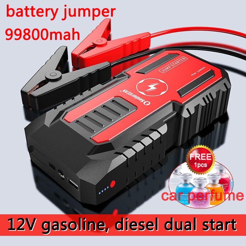 12V high power car jumper power bank starter battery jumper power bank